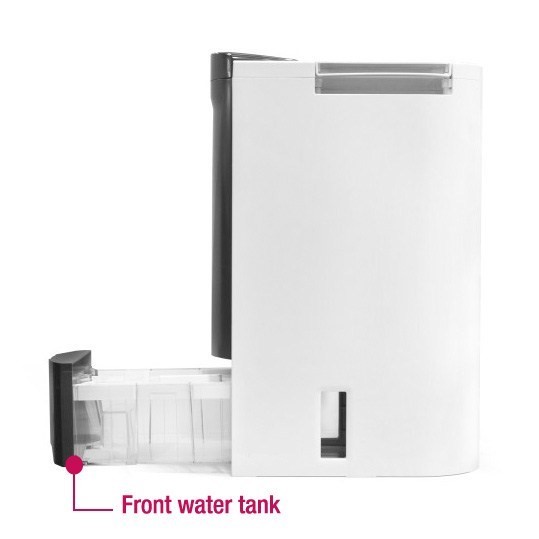 front water tank