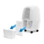 GRADE A1 - As new but box opened - ElectriQ 10L Digital  Antibacterial Dehumidifier for up to 3 bed house with Humidistat 