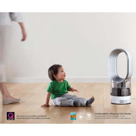 GRADE A1 - As new but box opened - Dyson AM10 Humidifier and Fan - White/Silver
