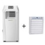 electriQ Airflex 14000 BTU 4KW Air Conditioner and Comfort kit bundle