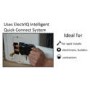 electriQ 12000 BTU  Quick Connector Inverter Wall Split Air Conditioner and Condenser Wall Mounting Bracket Bundle