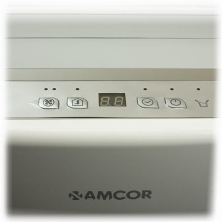 GRADE A2 - Light cosmetic damage - Amcor PLDM18E 18L Dehumidifier with Humidistat up to 4 bed house 1 Year warranty