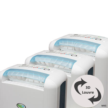 GRADE A1 - As new but box opened - DD122FW CLASSIC MK5 7L Desiccant Dehumidifier With Ioniser Up To 4 Bed House With 2 Yr Wty