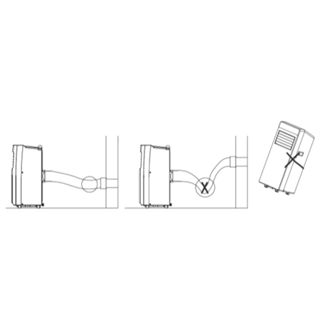 GRADE A2 - Light cosmetic damage - Amcor MF 14000  Air Conditioner Dehumidifier and Heat Pump for rooms up to 35 sqm