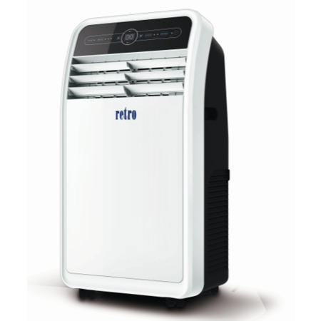 Refurbished GRADE A1 - As New - RETRO-9  9000 BTU Cooling and Dehumidifier Air Conditioner Swedish Design Touch Panel up to 26  sqm A rated
