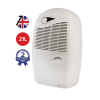 GRADE A1 - EBAC 2850e 21L Dehumidifier energy saving smart control for up to 5 bedroom homes with 2 year warranty