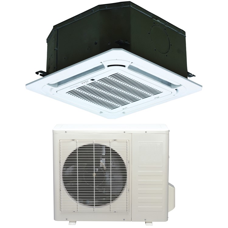 24000 BTU Compact Ceiling Cassette Air Conditioner 7kW with Heat Pump
