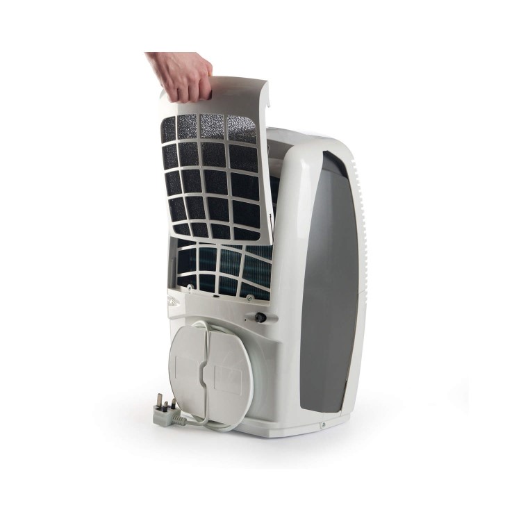 EBAC 3650e 18L Dehumidifier offers energy saving smart controls for up to 4 bed room houses with 2 year warranty