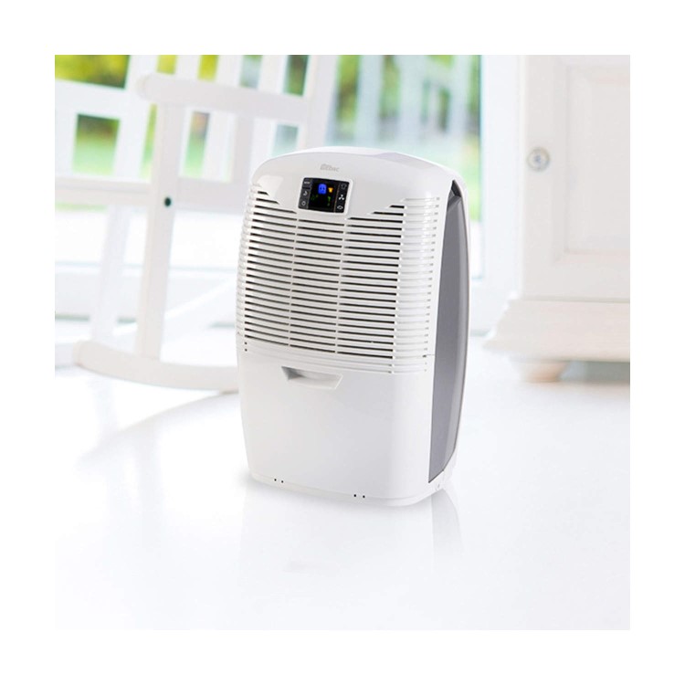 EBAC 3650e 18L Dehumidifier offers energy saving smart controls for up to 4 bed room houses with 2 year warranty