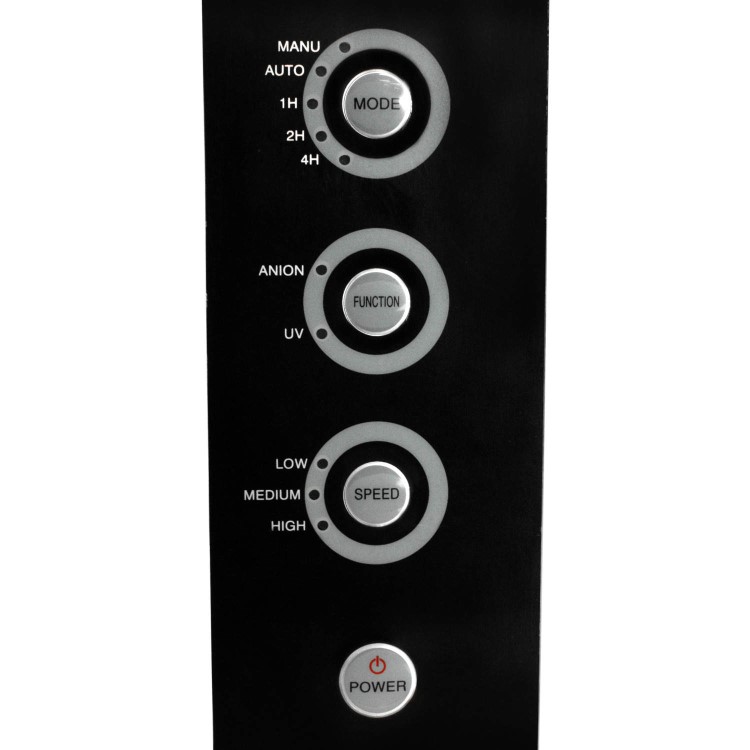 GRADE A1 - As new but box opened - ElectriQ EAP400D 5 Stage Digital HEPA Air Purifier With UV Light Ioniser