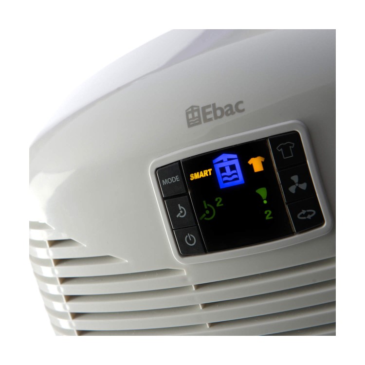 GRADE A1 - As new but box opened - EBAC 3650e 18L Dehumidifier offers energy saving smart control simple to control for up to 4 bed room houses with 2 year warranty