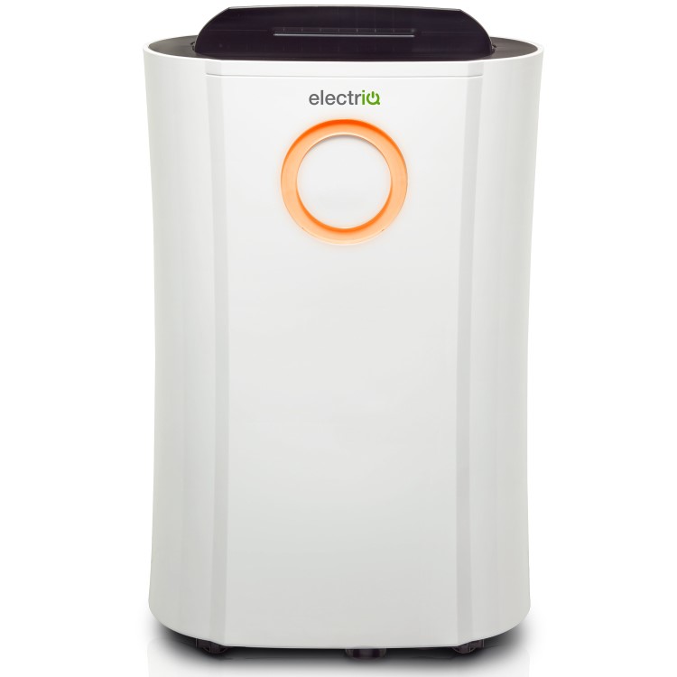 GRADE A3 - ElectriQ 20L Low Energy Anti-Bacterial Dehumidifier with large tank great for any house up to 5 bedrooms with Smart Humidistat and UV Plasma Air Purifier