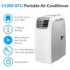 electriQ AirFlex 14000 BTU Portable Air Conditioner with Heat Pump