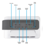GRADE A2 - electriQ 25 litre Low Energy WIFI Smart Dehumidifier with True HEPA and UV Air Purifier