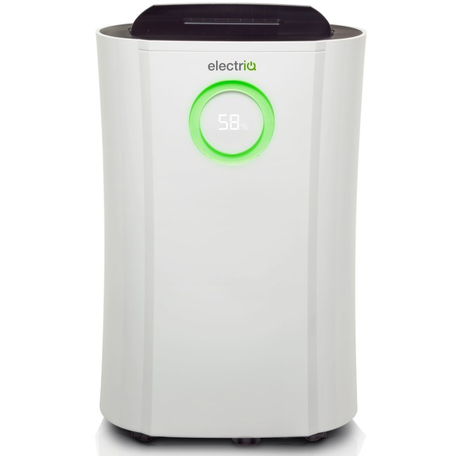 GRADE A2 - electriQ 20L Low Energy Anti-Bacterial Best Buy Dehumidifier for 2 to 5 bed houses -  CD20LE-V2