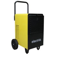 GRADE A2 - electriQ 50 Litre Industrial Dehumidifier with Digital Humidistat and Timer