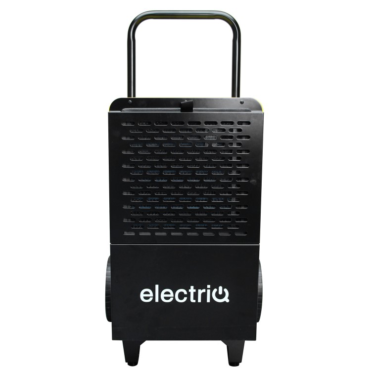 GRADE A2 - electriQ 50 Litre Industrial Dehumidifier with Digital Humidistat and Timer