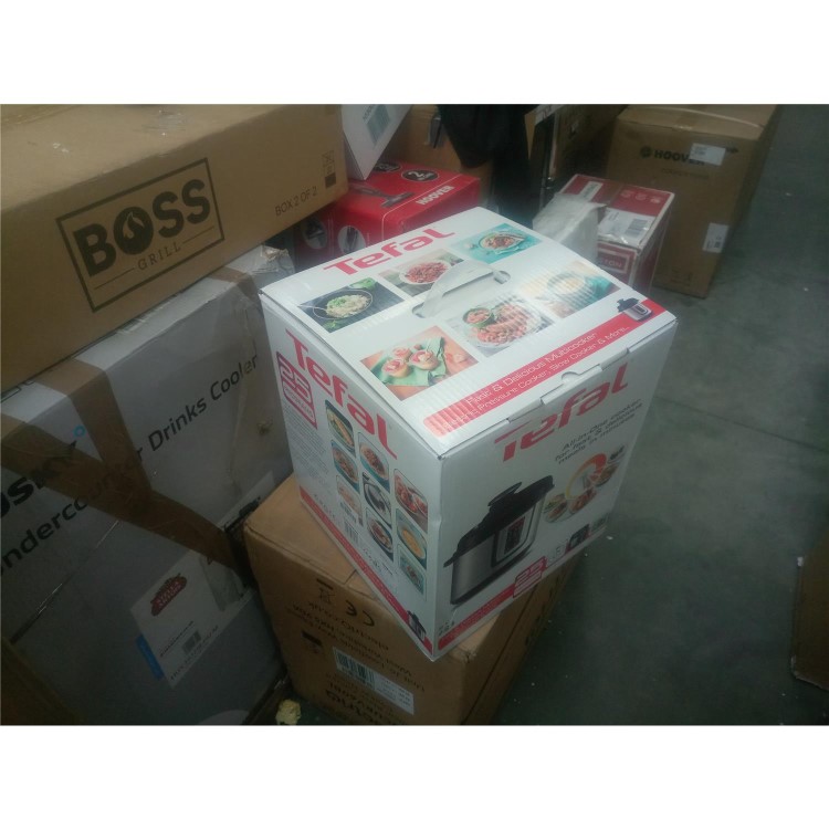 Refurbished Tefal CY505E40 All-In-One Electric Pressure Cooker Stainless Steel