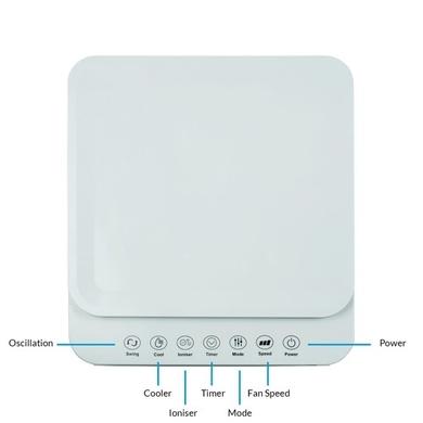 GRADE A1 - electriQ Slimline ECO 6L Humidifier built-in Air Purifier and Cooling Function