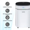 electriQ 12L Low-Energy Quiet Laundry Dehumidifier and HEPA Air Purifier