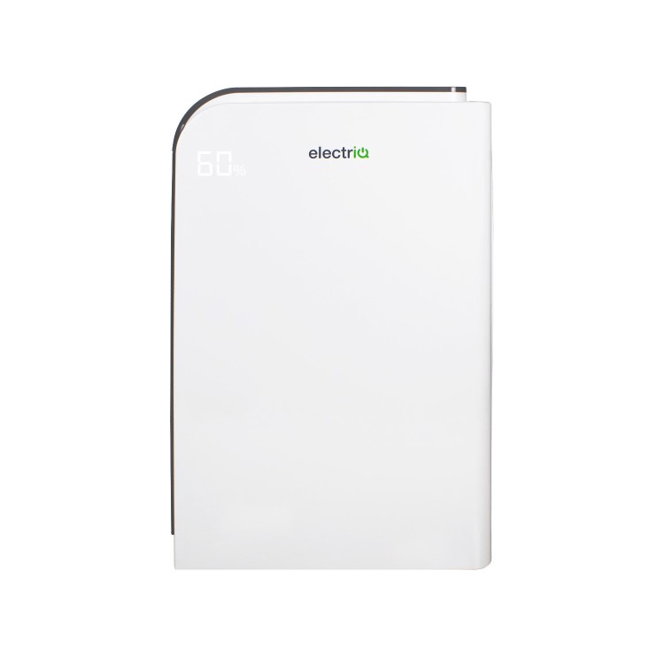 Refurbished electriq 10L Fast Dry Desiccant Dehumidifier and Heater with HEPA Air Purifier for 2-6 bed homes