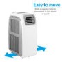 Refurbished electriQ AirFlex 14000 BTU 4kW Portable Air Conditioner