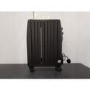 GRADE A3 - electriQ Portable 8 Fin Oil Filled Radiator - Black