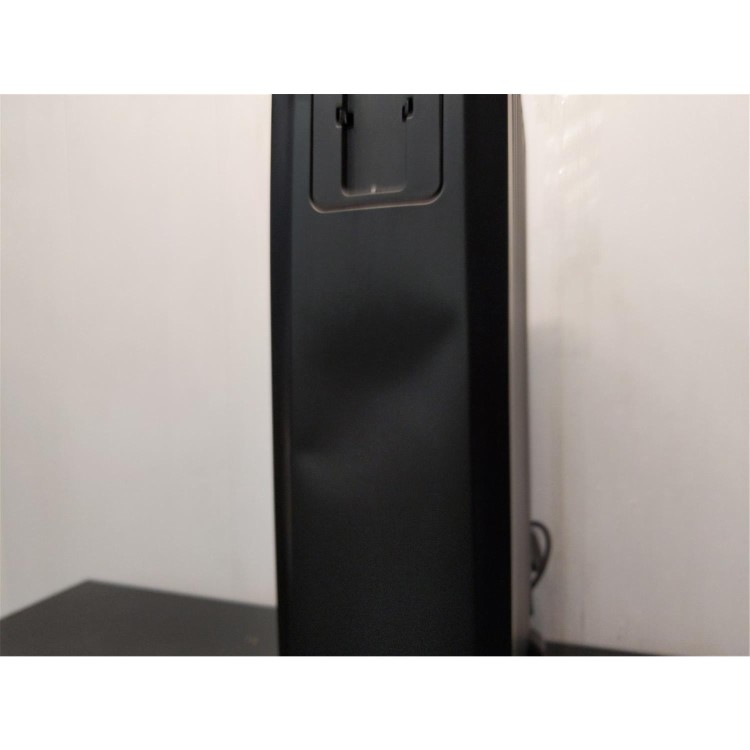 GRADE A3 - electriQ Portable 8 Fin Oil Filled Radiator - Black