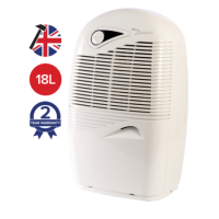 Refurbished Ebac 2650E 18 Litre Dehumidifier with Air Purification and Laundry Mode