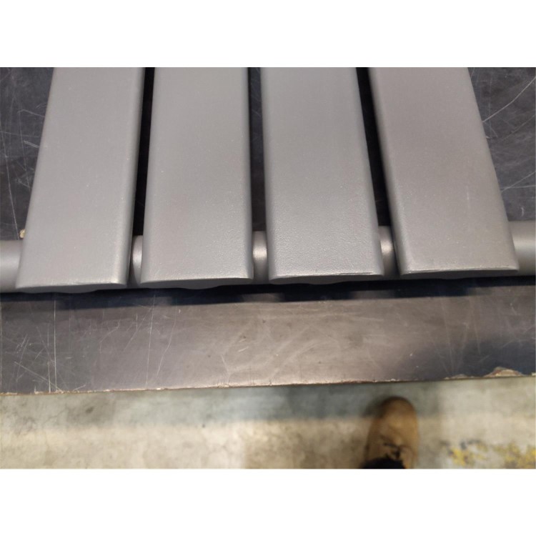 Refurbished electriQ Flat Panel Electric Towel Radiator H1200xW500mm - Grey