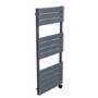 Refurbished electriQ Flat Panel Electric Towel Radiator H1200xW500mm - Grey