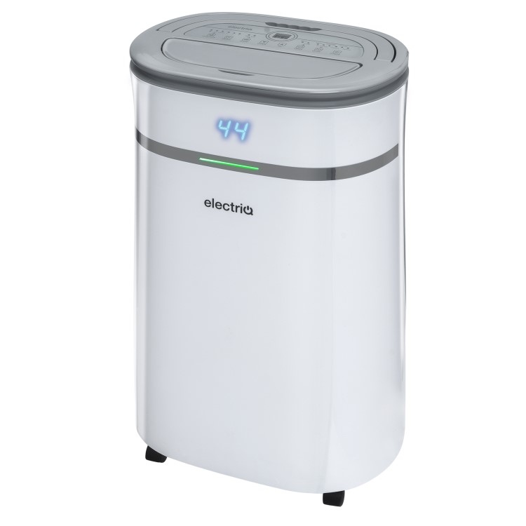 Refurbished electriQ 20L Low-Energy Smart Laundry Dehumidifier and HEPA UV Air Purifier