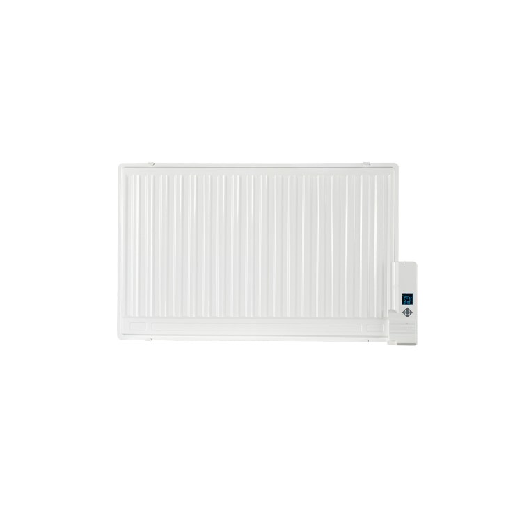 Refurbished electriQ 800W Slim Wall Mounted Oil Filled Radiator - White