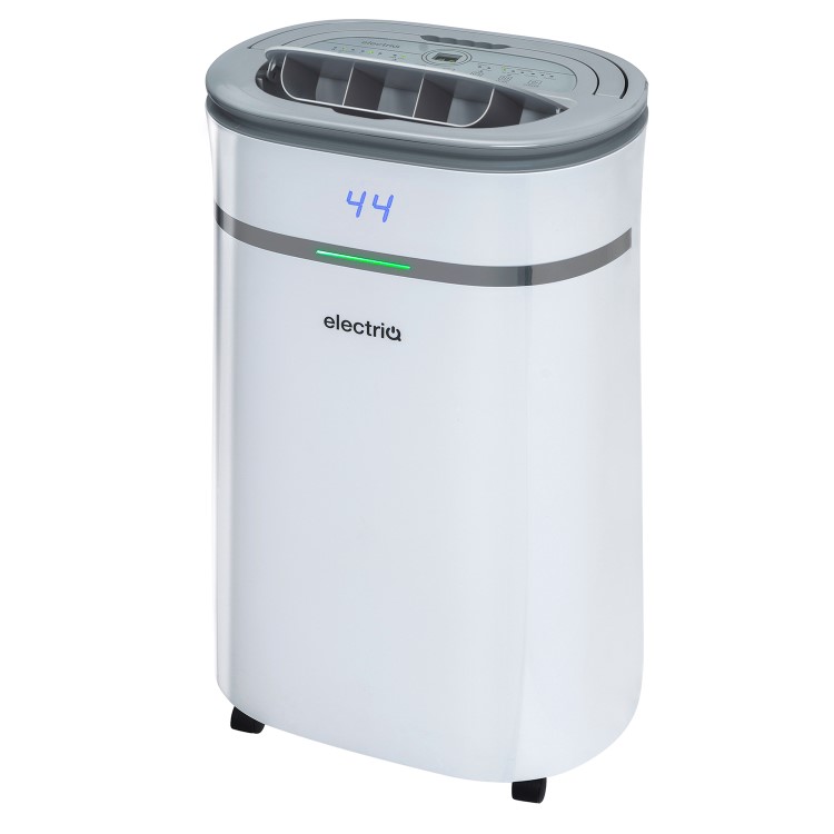 Refurbished electriQ 25L Low-Energy Smart Laundry Dehumidifier and HEPA UV Air Purifier
