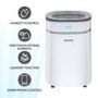 Refurbished electriQ 25L Low-Energy Smart Laundry Dehumidifier and HEPA UV Air Purifier