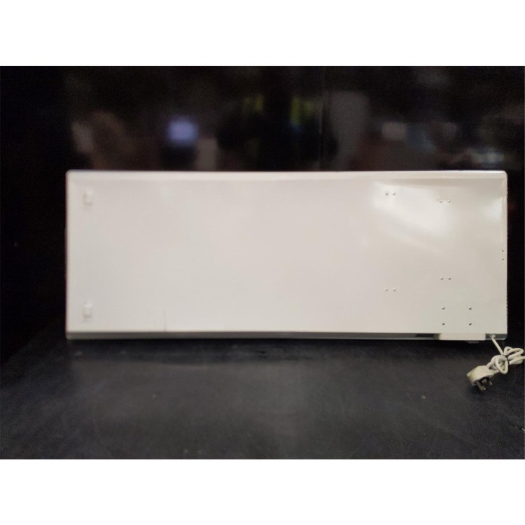 GRADE A5 - electriq 1200W Smart Wall Mounted Designer Glass Heater with Towel Rails - White