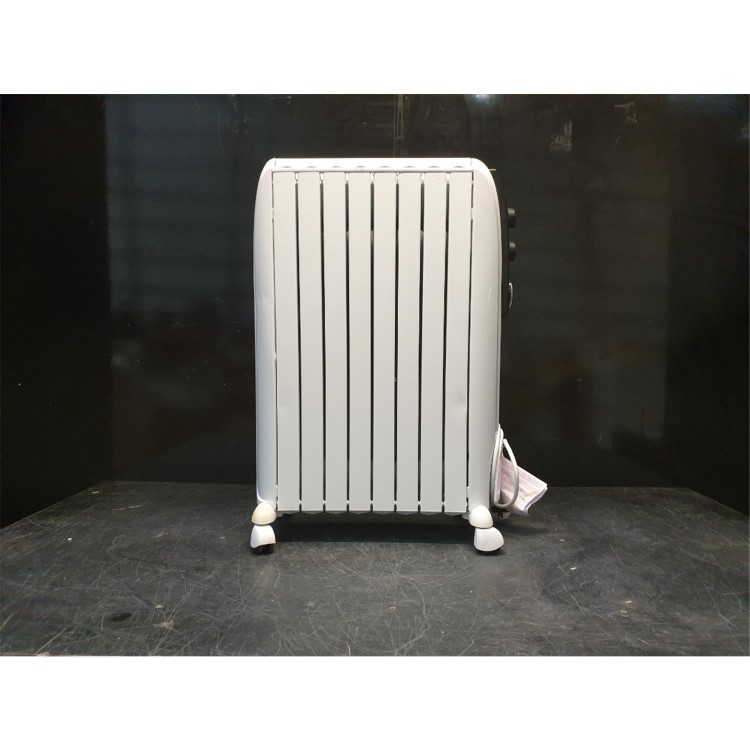 GRADE A3 - DO NOT USE!!!!!   DeLonghi Dragon 4 2kW Oil Filled Radiator with 10 years warranty - TRD40820T