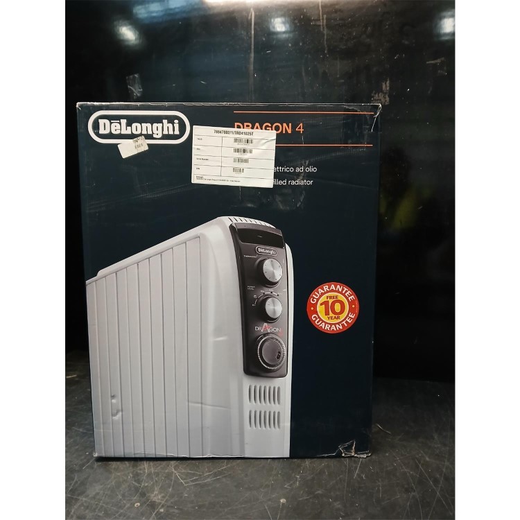 Refurbished Delonghi TRD41025T Dragon 4 Oil Filled Radiator