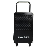 Refurbished electriQ 30L Industrial Portable Dehumidifier with Metal Body & Large Wheels