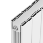 Refurbished Eco Eleganza White Vertical Flat Designer Aluminium Radiator 1800x525mm Double Panel 5124 BTU