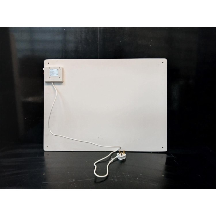 Refurbished electriQ 550W Smart Infrared Eco Heater - Wall Mountable or Free Standing Paintable - 800 x 600mm
