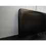 Refurbished electriQ 2000W Smart Electric Designer Metal Panel Heater - Wall Mountable & Bathroom Safe - Black