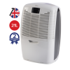 GRADE A3 - EBAC 3850e 21L Dehumidifier offers energy saving smart control  great for any home size with 2 year warranty