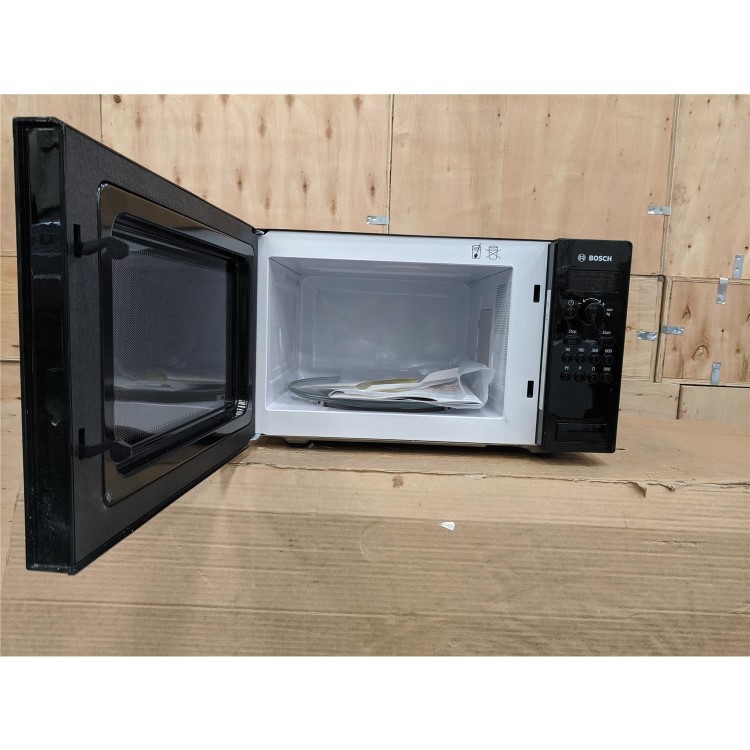 Refurbished Bosch HMT84M461B Built In 25L 900W Microwave Black