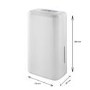 electriQ 10 Litre Dehumidifier with Humidistat for up to 3 bed house - Factory outlet