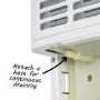 electriQ 10 Litre Dehumidifier with Humidistat for up to 3 bed house - Factory outlet