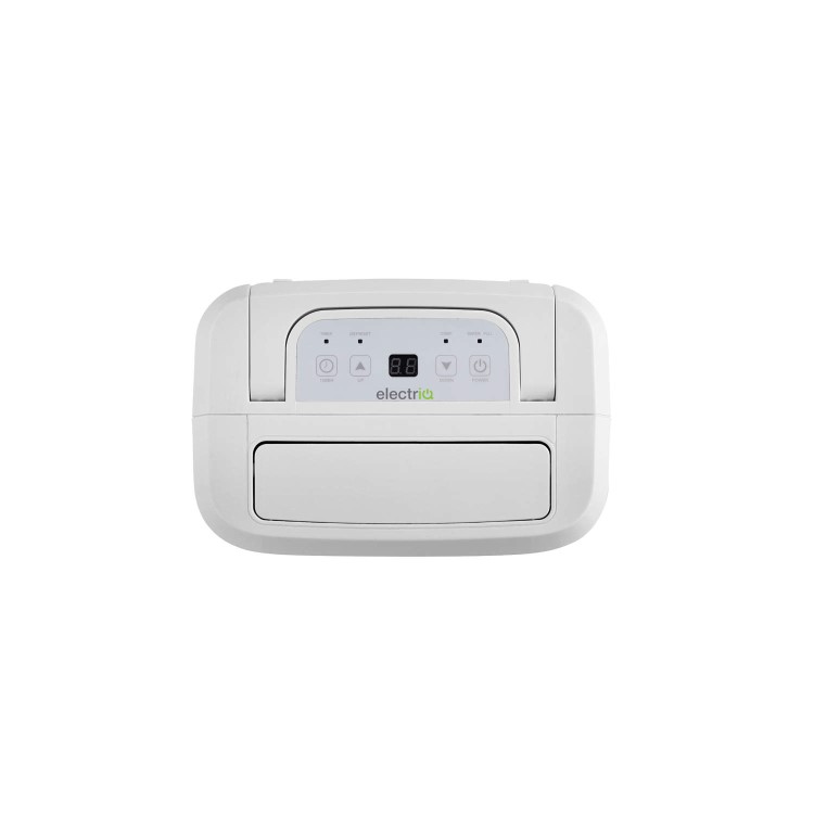 electriQ 10 Litre Dehumidifier with Humidistat for up to 3 bed house - Factory outlet