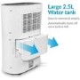 Refurbished electriQ 12 Litre Smart App Alexa Dehumidifier with Digital Humidistat and Air Purifier