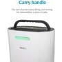 Refurbished electriQ 12 Litre Smart App Alexa Dehumidifier with Digital Humidistat and Air Purifier