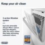 Refurbished DeLonghi Tasciugo AriaDry Multi 16L Dehumidifier with Laundry Mode in Navy